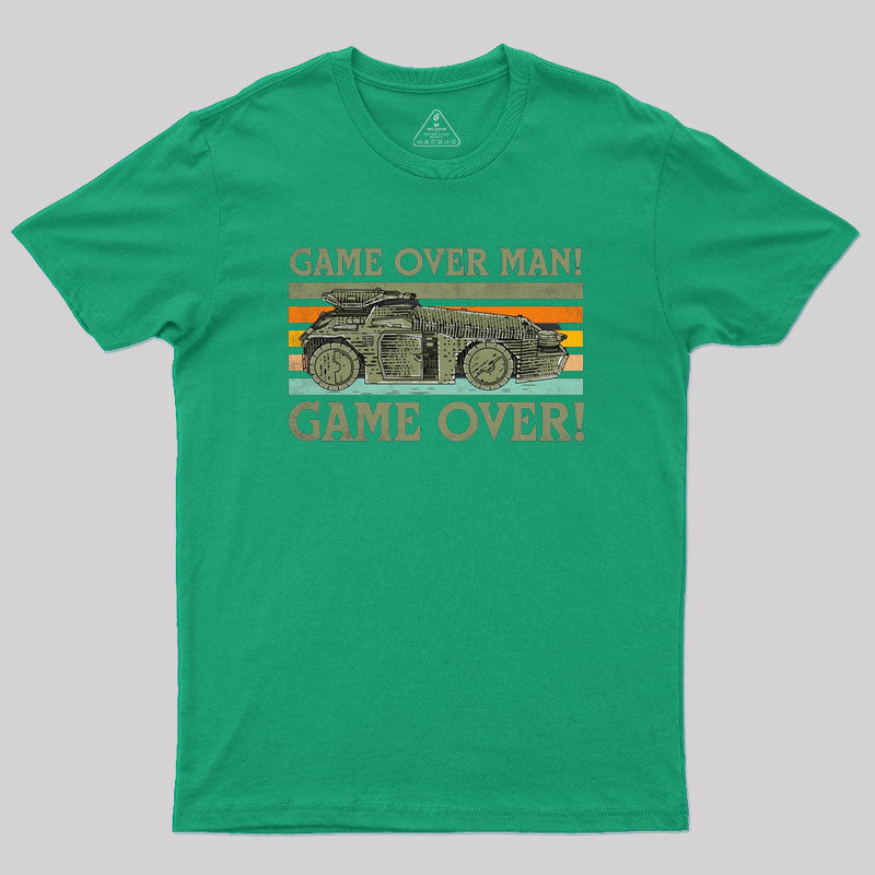 Game Over Man Game Over Geek T-Shirt