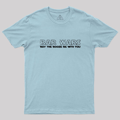 Bar Wars May The Booze Be With You Geek T-Shirt