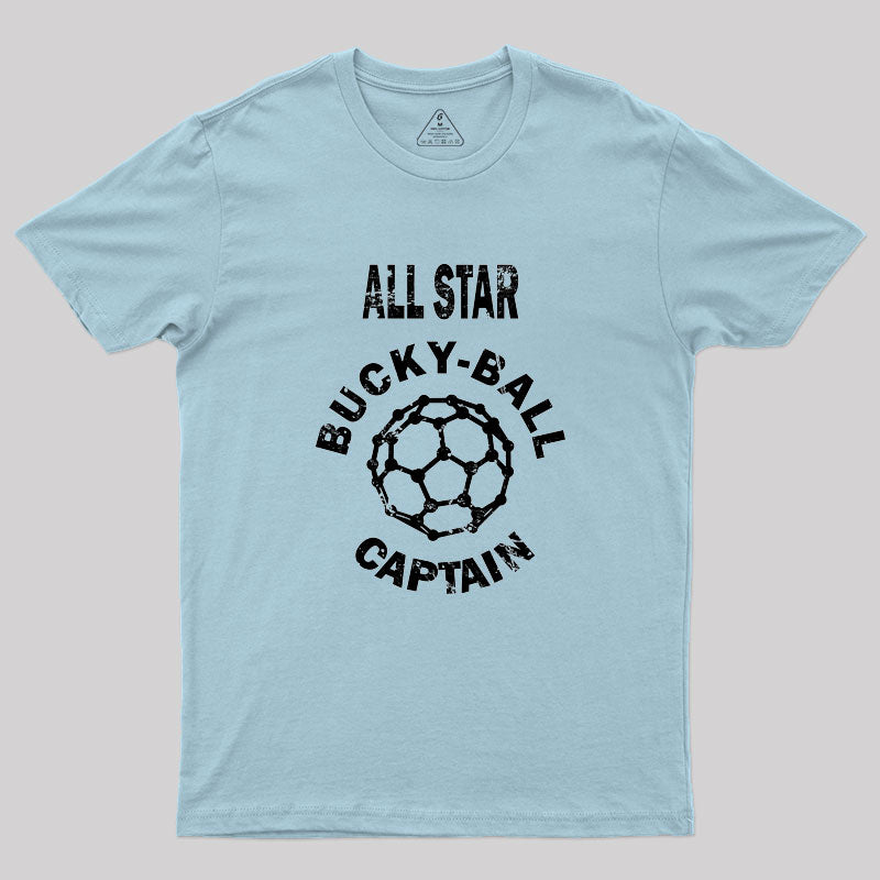 All Star Bucky Ball Captain Geek T-Shirt