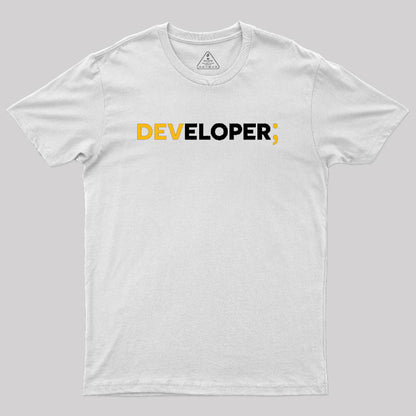 Developer; Geek T-Shirt