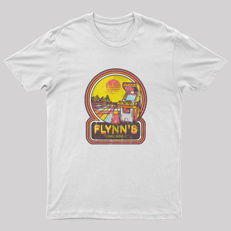 Flynns arcade vintage Geek T-Shirt