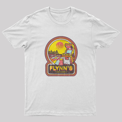 Flynns arcade vintage Geek T-Shirt