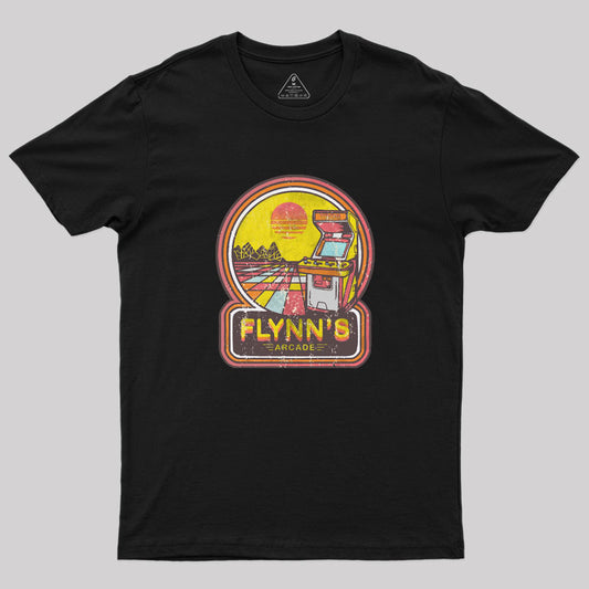 Flynns arcade vintage Geek T-Shirt