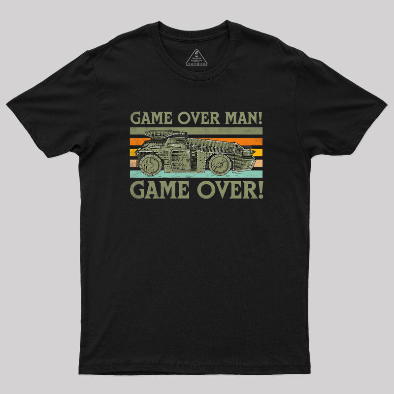 Game Over Man Game Over Geek T-Shirt