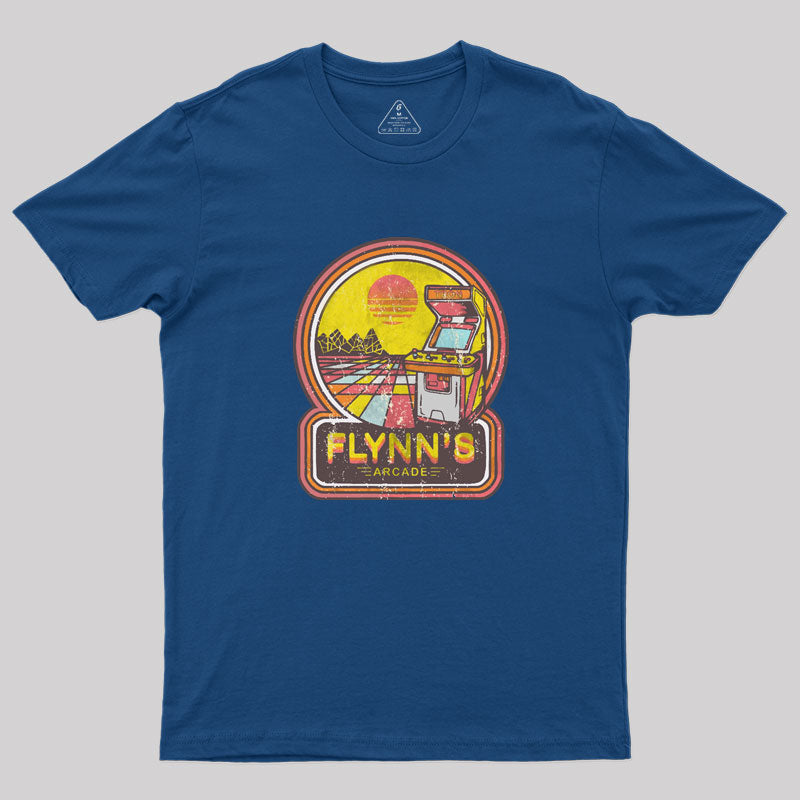 Flynns arcade vintage Geek T-Shirt