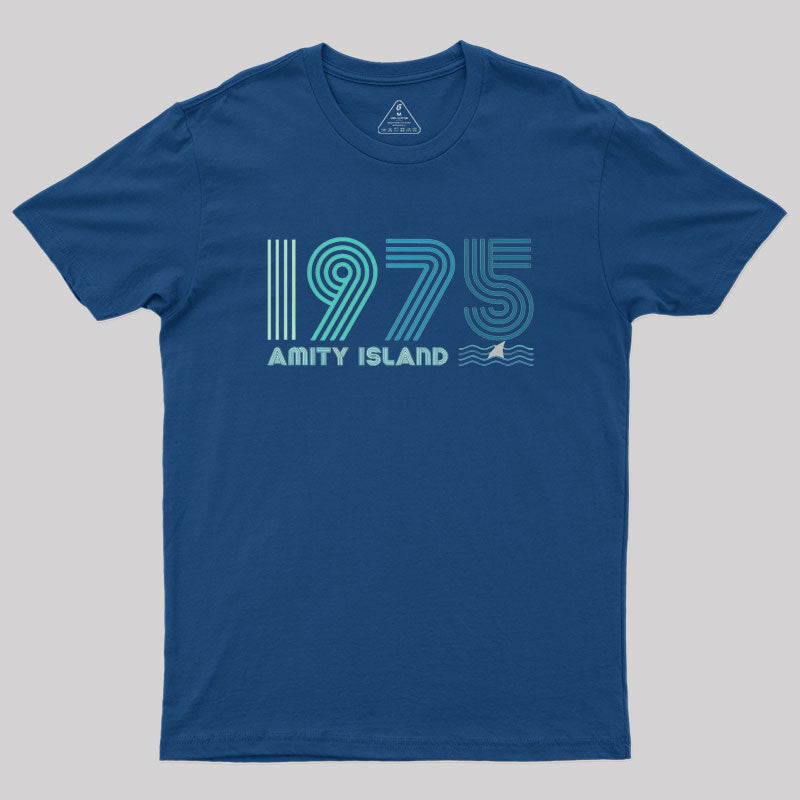 Amity Island 1975 Geek T-Shirt