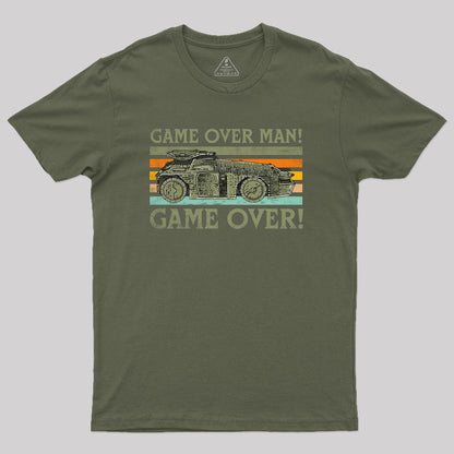 Game Over Man Game Over Geek T-Shirt