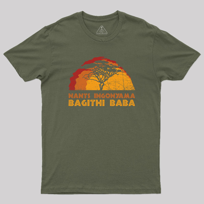 Nants ingonyama Bagithi Baba 2 Geek T-Shirt