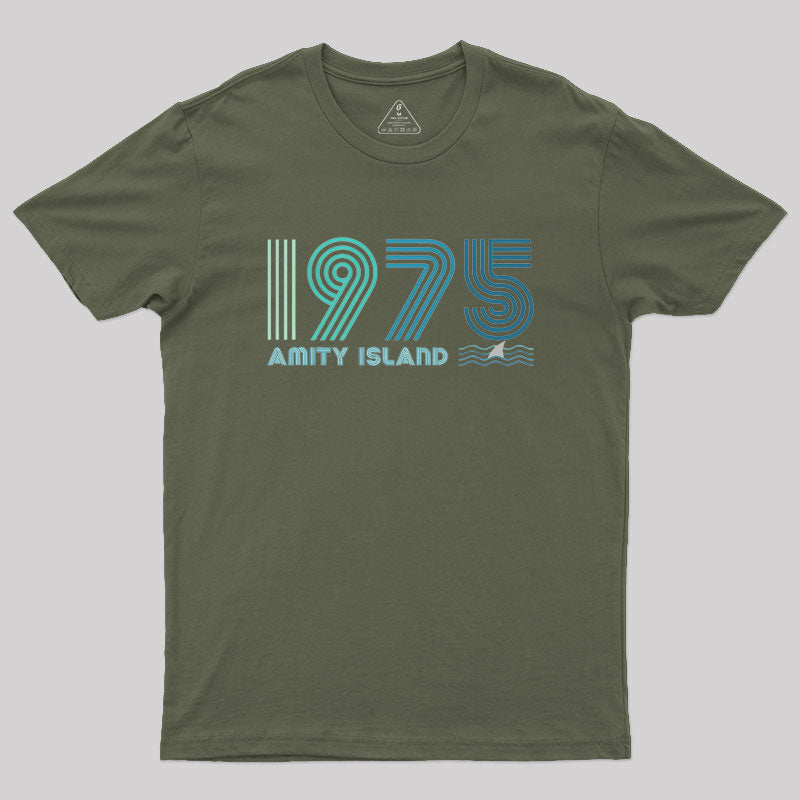 Amity Island 1975 Geek T-Shirt