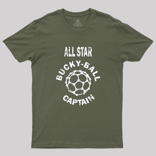 All Star Bucky Ball Captain Geek T-Shirt