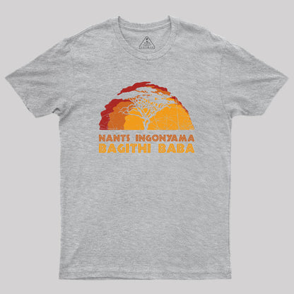 Nants ingonyama Bagithi Baba 2 Geek T-Shirt