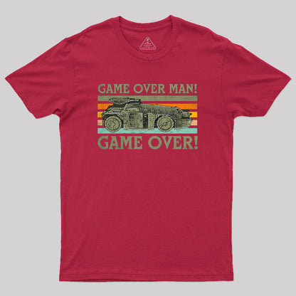 Game Over Man Game Over Geek T-Shirt