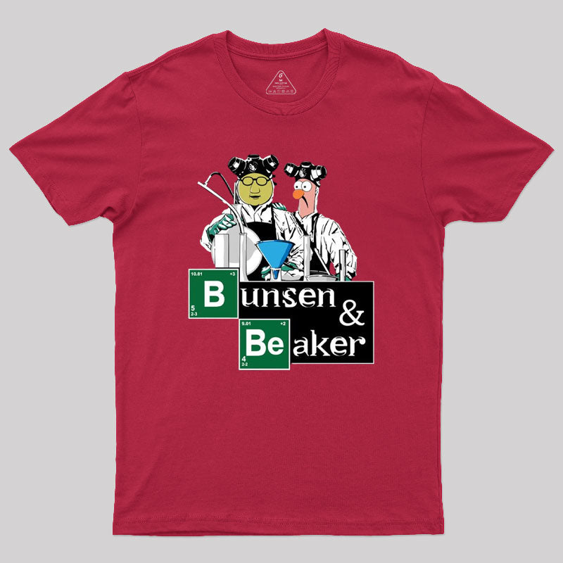 Bunsen & Beaker Geek T-Shirt