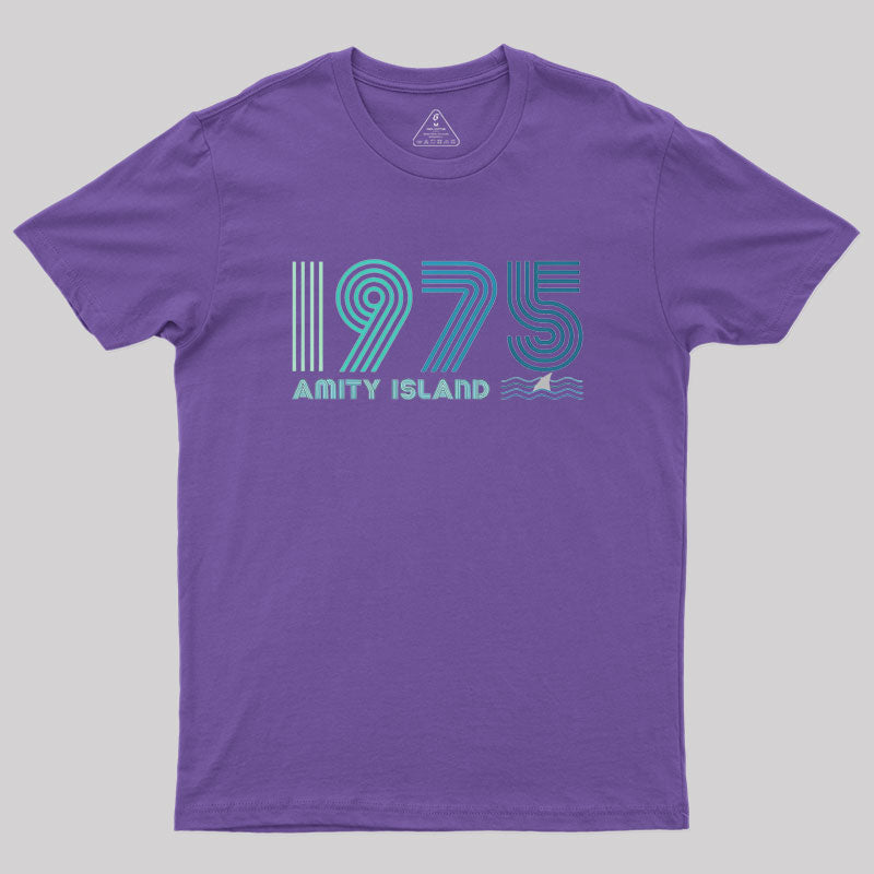 Amity Island 1975 Geek T-Shirt