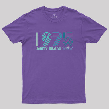 Amity Island 1975 Geek T-Shirt