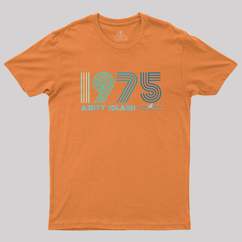 Amity Island 1975 Geek T-Shirt