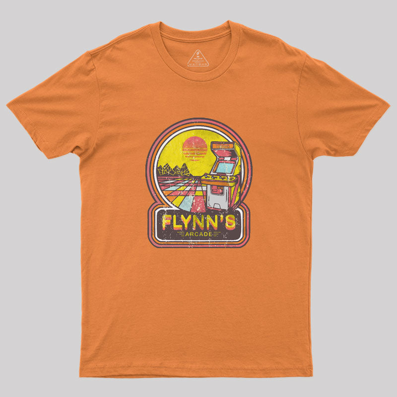 Flynns arcade vintage Geek T-Shirt