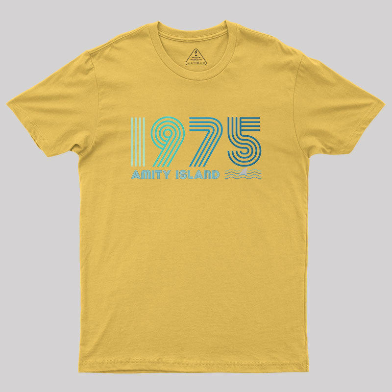 Amity Island 1975 Geek T-Shirt