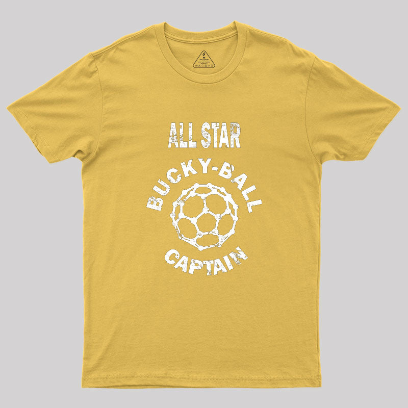 All Star Bucky Ball Captain Geek T-Shirt