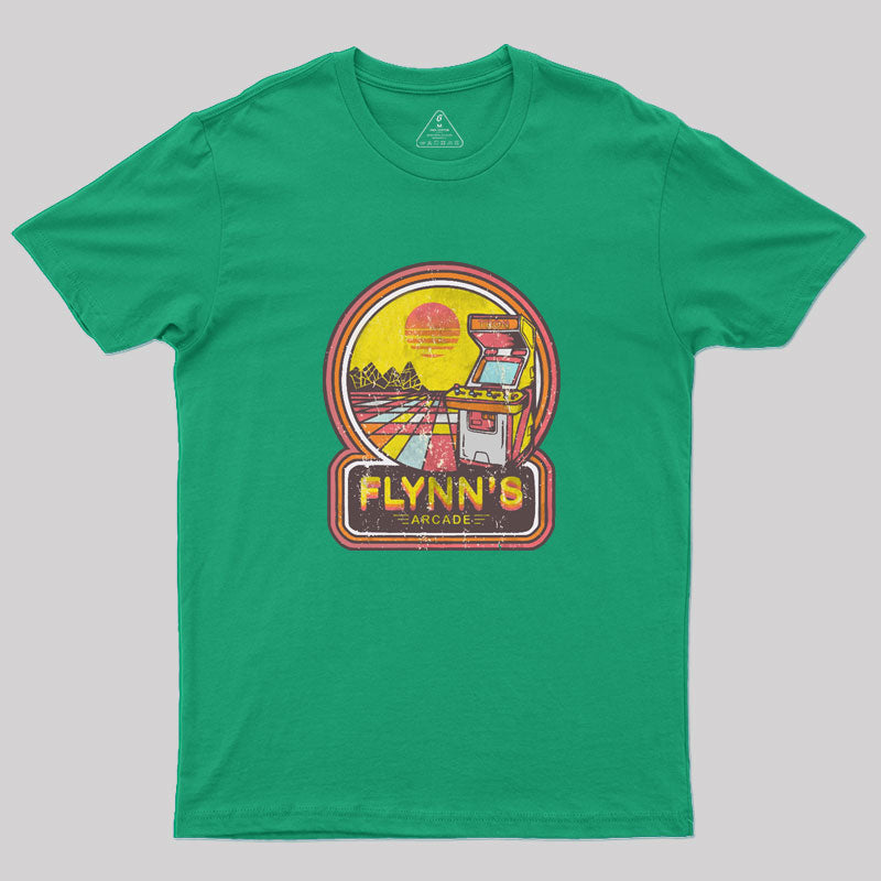 Flynns arcade vintage Geek T-Shirt