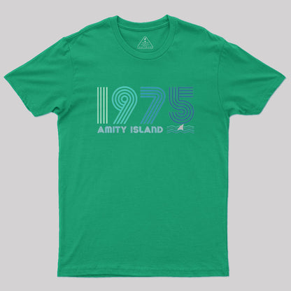 Amity Island 1975 Geek T-Shirt