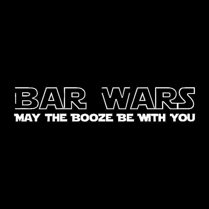 Bar Wars May The Booze Be With You Geek T-Shirt