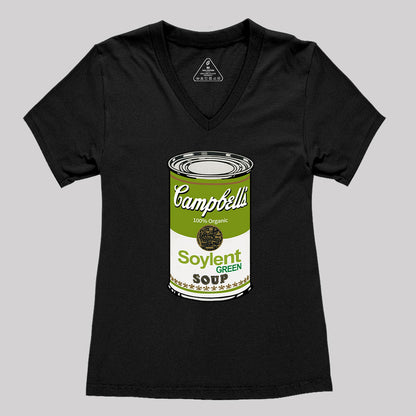 Soylent Green Campbelis Women's V-Neck T-shirt