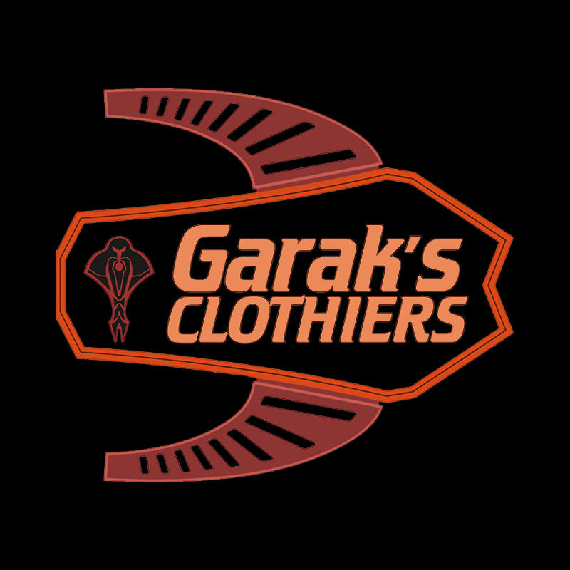 Star Trek Deep Space Nine Garak's Clothiers Logo Geek T-Shirt