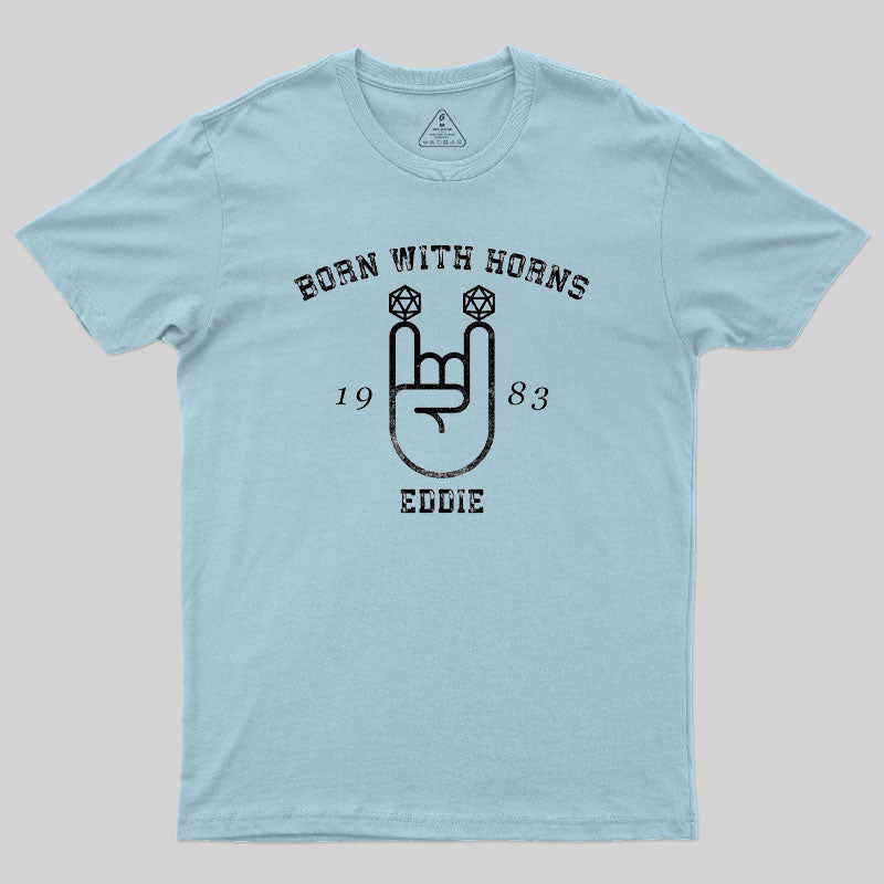 Born with Horns Geek T-Shirt