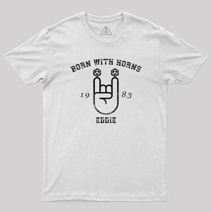 Born with Horns Geek T-Shirt