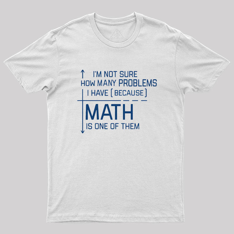 I'm Not Sure How Many Problems I Have Geek T-Shirt