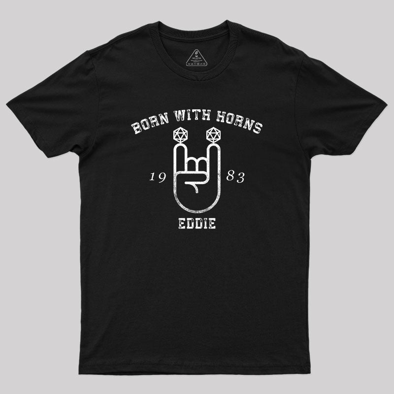 Born with Horns Geek T-Shirt