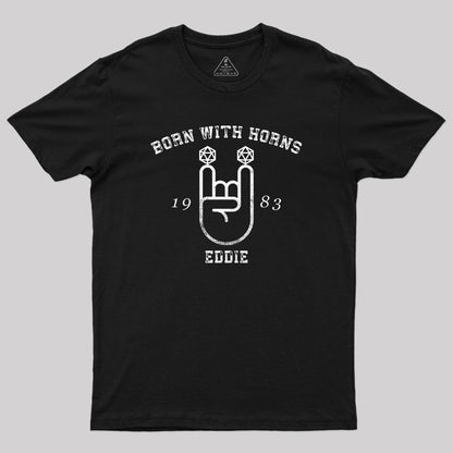 Born with Horns Geek T-Shirt