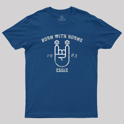 Born with Horns Geek T-Shirt