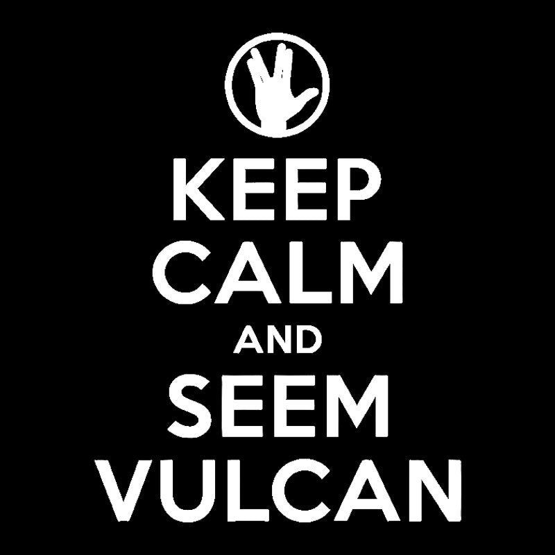 Keep Calm and Seem Vulcan Geek T-Shirt