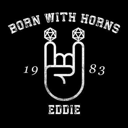 Born with Horns Geek T-Shirt