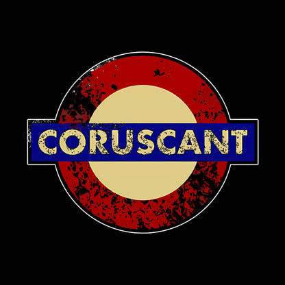 CORUSCANT METRO STATION SIGN Geek T-Shirt