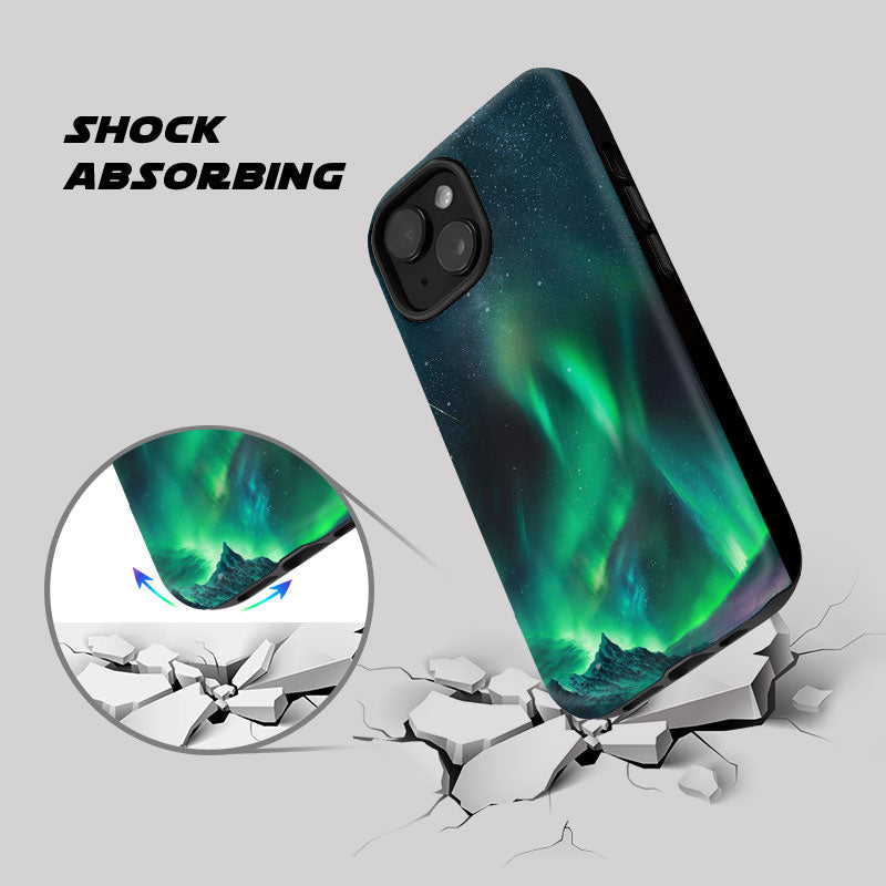 Mysterious Aurora Geek Phone Case