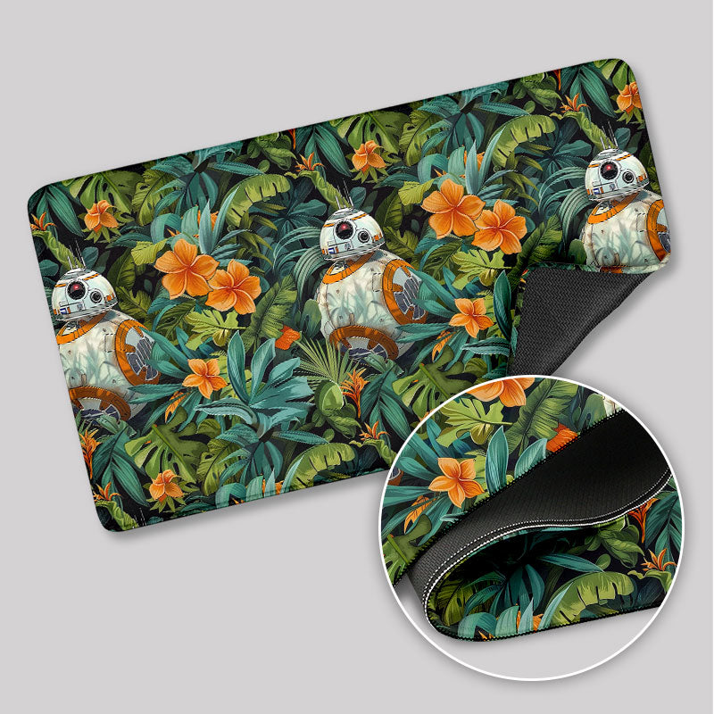 Bb8 Hawaiian Style Geek Mouse Pad