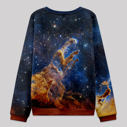 Pillar of Creation Nebula Knit Sweatshirt