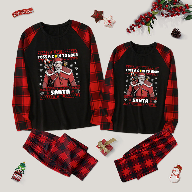 Witcher Santa Claus Ugly Family Christmas Pajama Sets