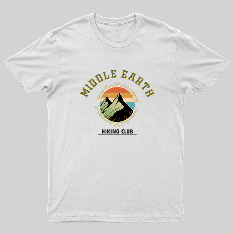 Middle Earth Hiking Club Geek T-Shirt