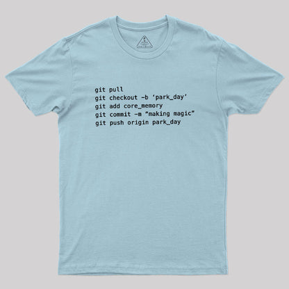 git magic Geek T-Shirt