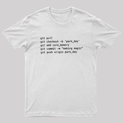 git magic Geek T-Shirt