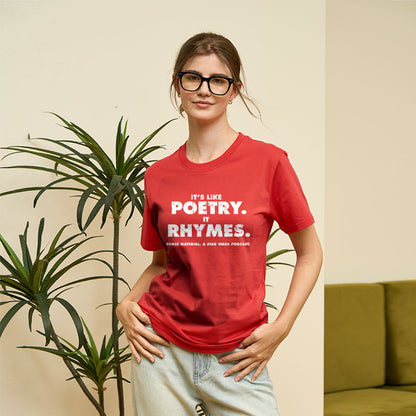 It's Like Poetry Geek T-Shirt