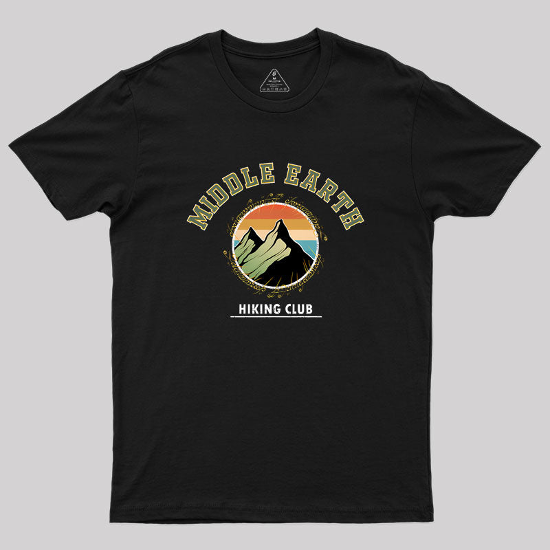 Middle Earth Hiking Club Geek T-Shirt