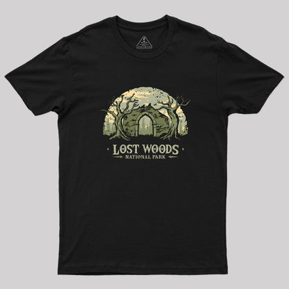 Lost Woods National Park Geek T-Shirt