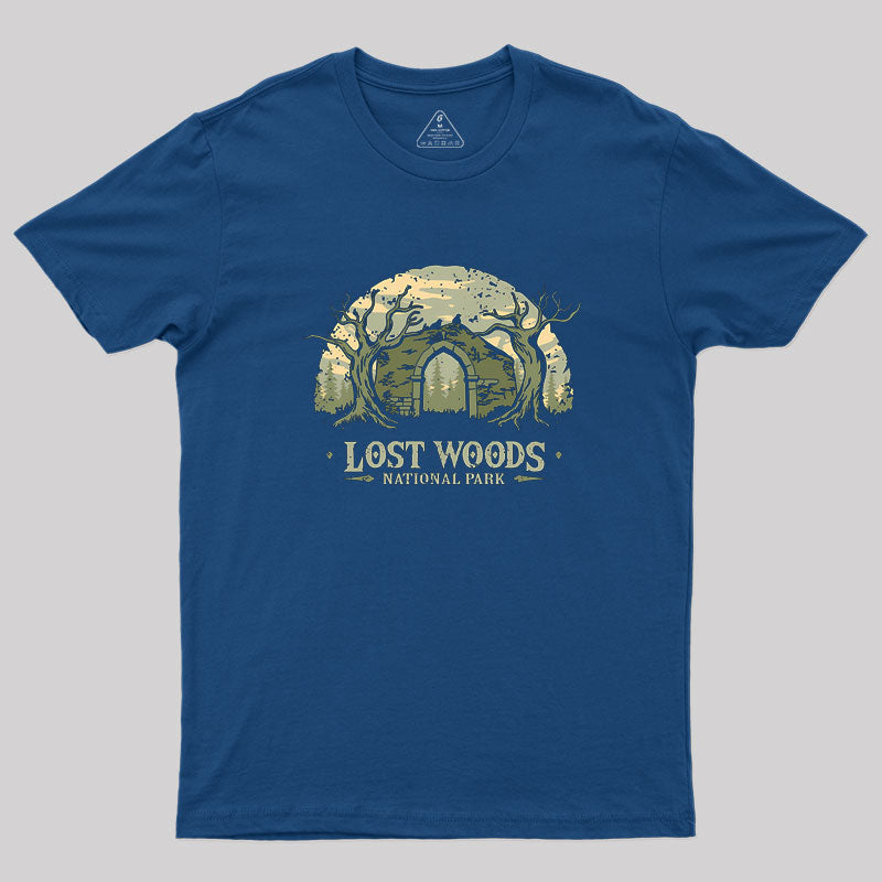 Lost Woods National Park Geek T-Shirt