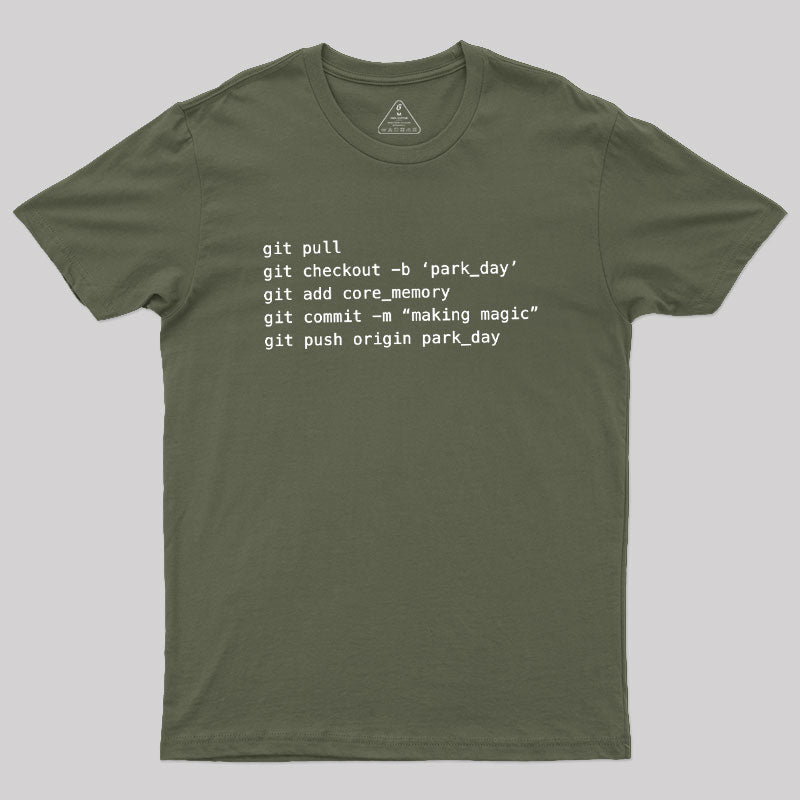 git magic Geek T-Shirt