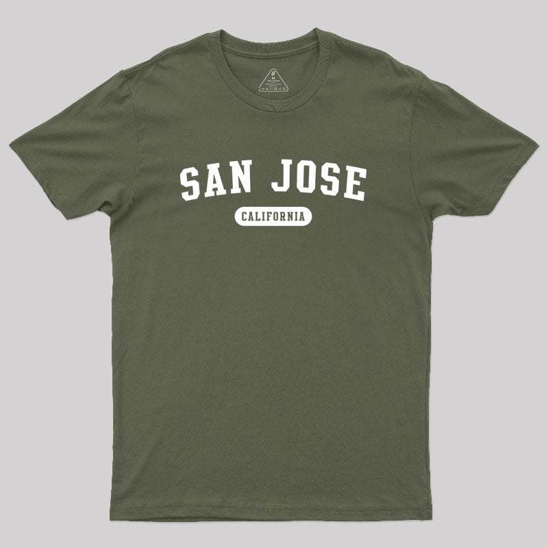 San Jose California Geek T-Shirt